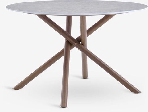 Havebord SANDVIG Ø120 beige