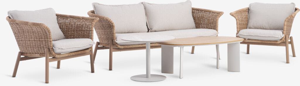 KOEPING Lounge Set - 4.5-Seater, Natural