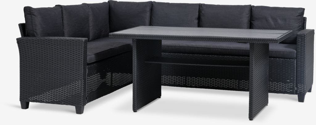 AGERMOSE Corner Lounge Set - 6-Seater