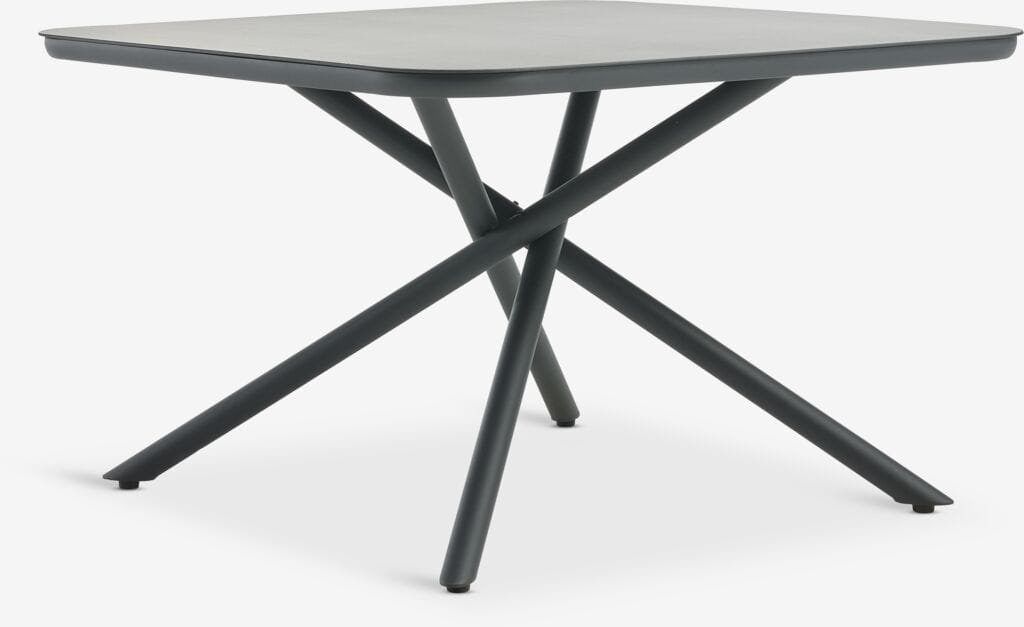 GOTHENBURG Garden Table - W120 x L120, Grey
