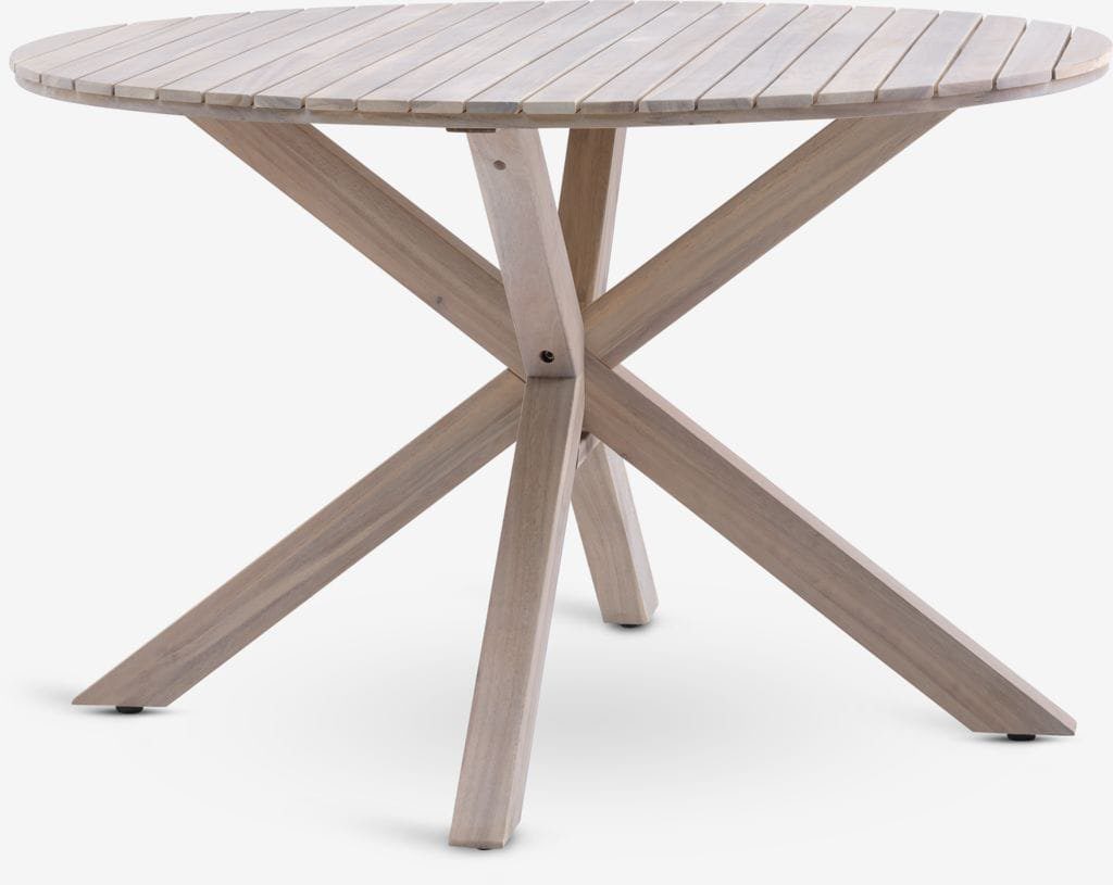 FUGLSAND Round Hardwood Garden Table - Ø120