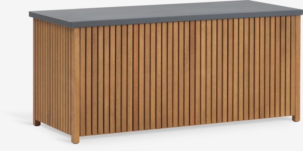 BEDER Cushion Storage Box - W133 x H61 x D54